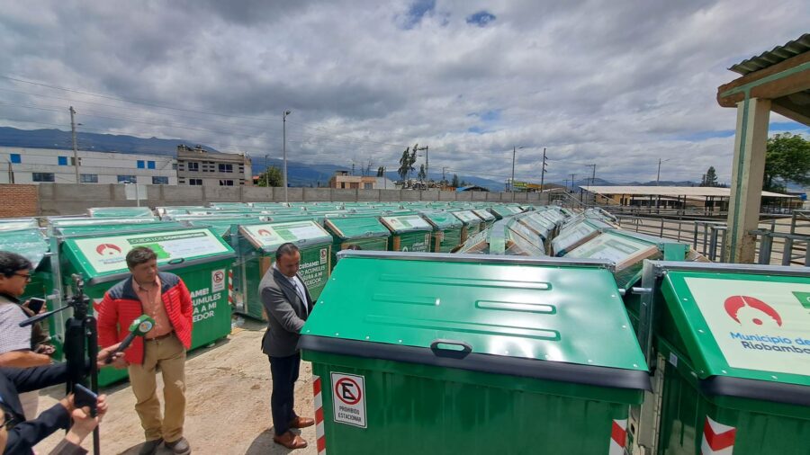136 nuevos contenedores repotenciarán el proceso de recolección de basura