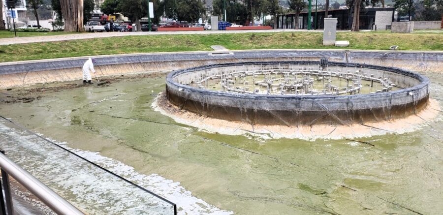 Mantenimiento integral del Parque La Laguna en Ingahurco