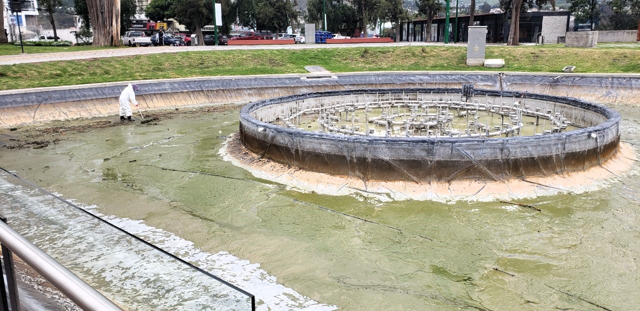 Mantenimiento integral del Parque La Laguna en Ingahurco