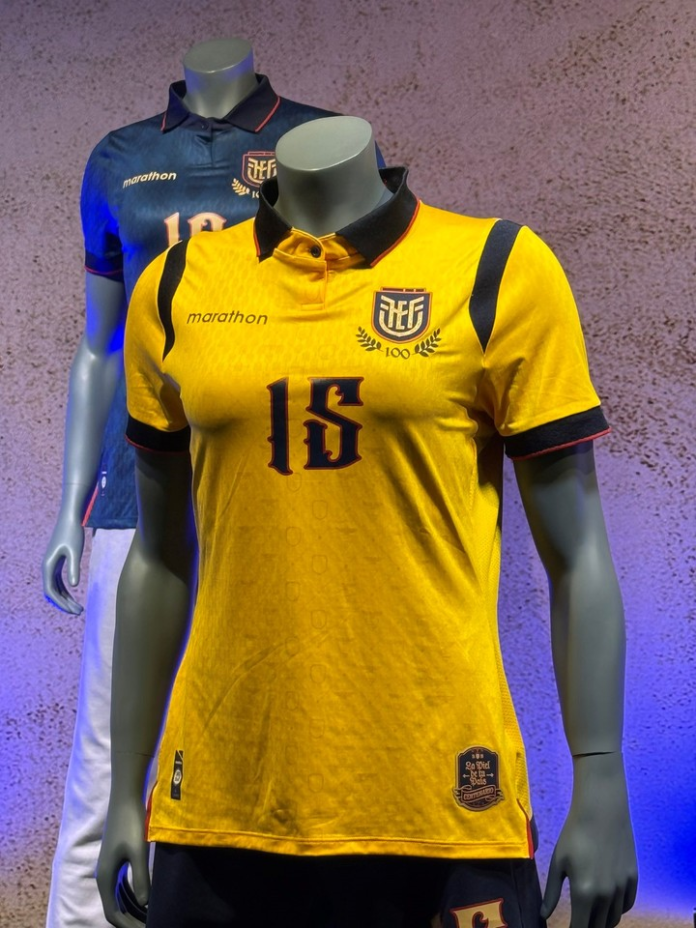 Nueva camiseta centenaria para Ecuador